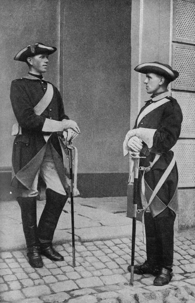 Stalwart Swedish guardians of the king